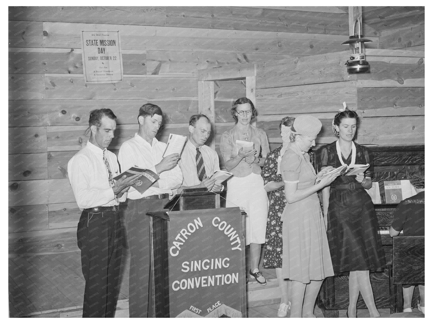 Pie Town Singers Championship June 1940 New Mexico