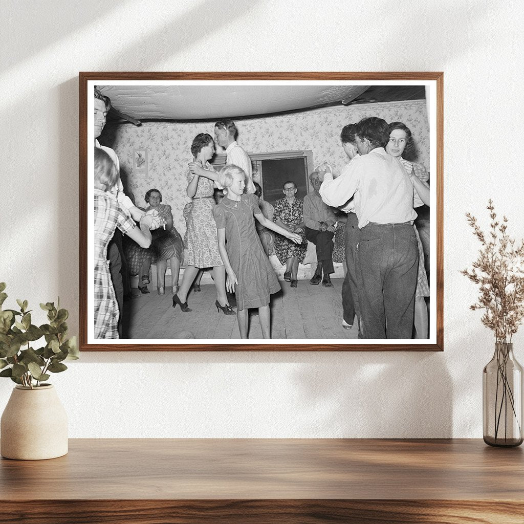 Broom Dance at Pie Town Square Dance June 1940