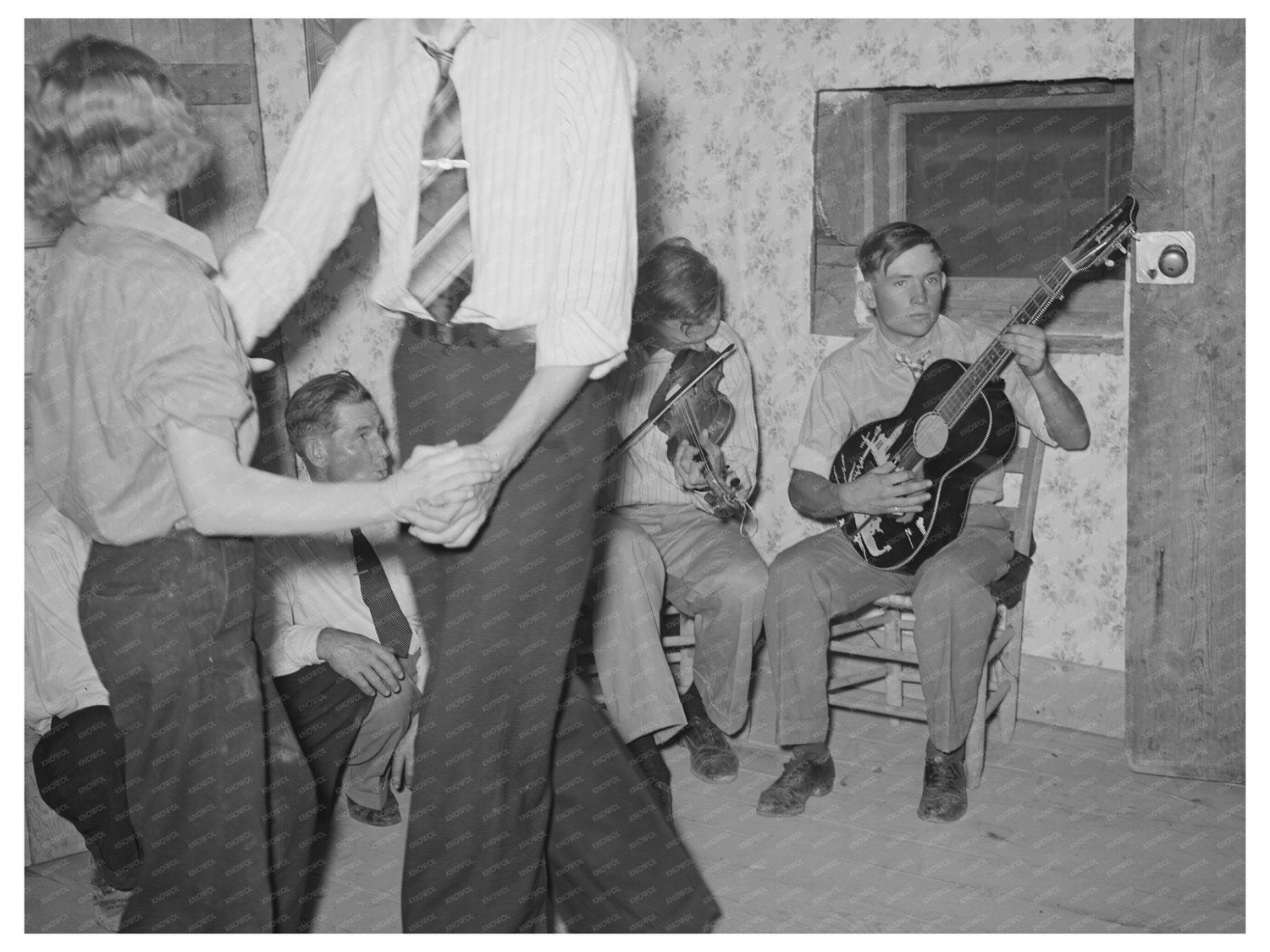 Musicians at Pie Town Square Dance June 1940