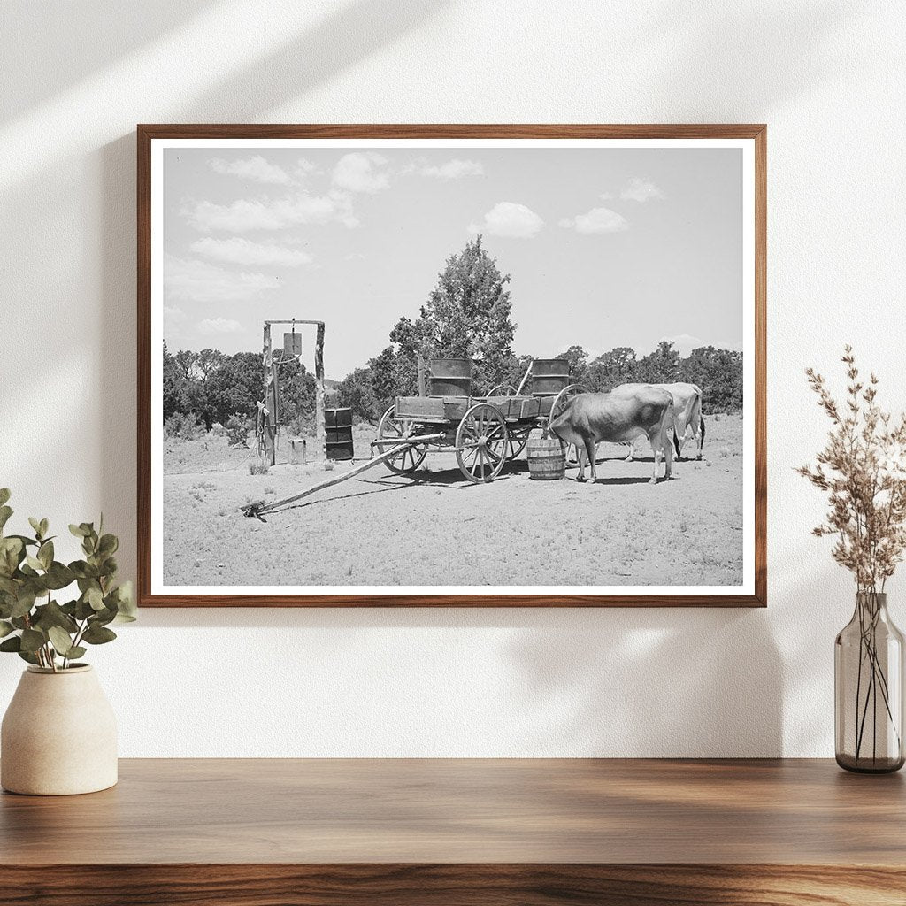 Farm Scene in Pie Town New Mexico June 1940