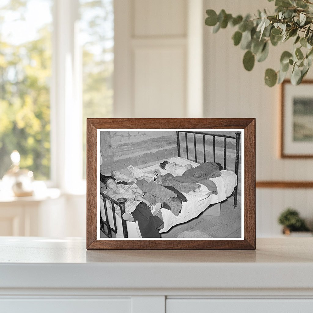 Children Sleeping During Square Dance in Pie Town 1940