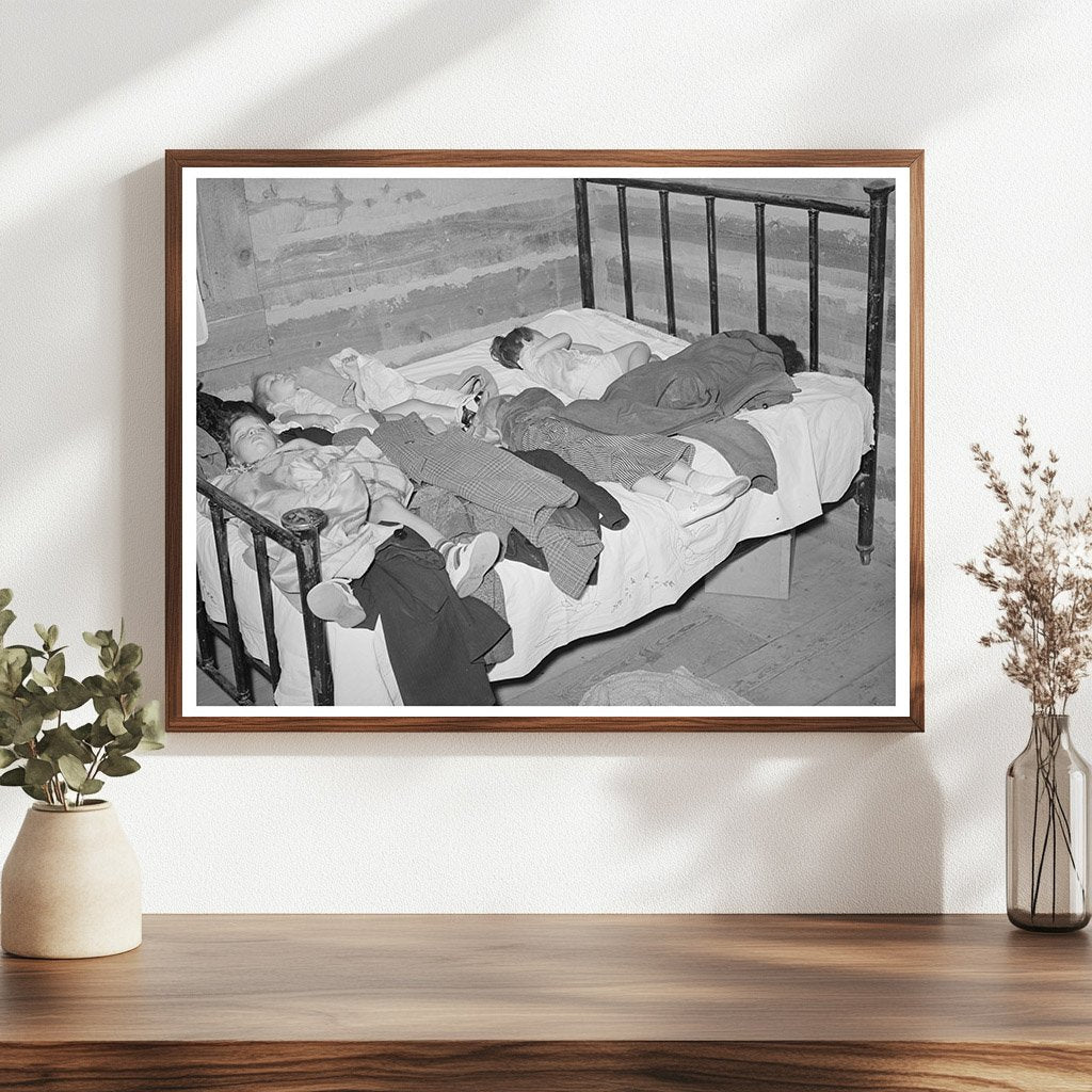 Children Sleeping During Square Dance in Pie Town 1940