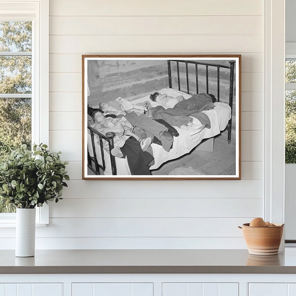 Children Sleeping During Square Dance in Pie Town 1940