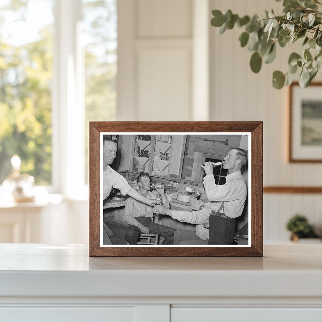 Square Dance in Pie Town New Mexico June 1940 Photo