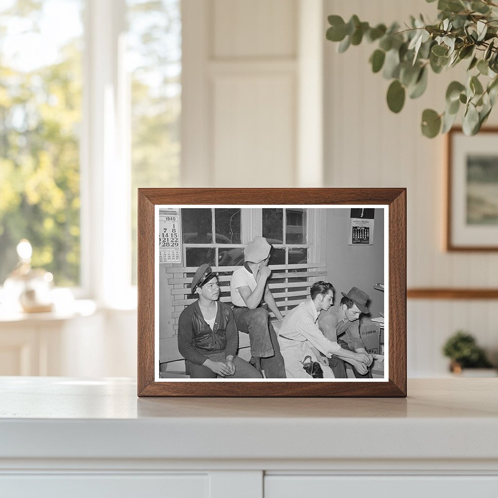 Miners in Commissary Mogollon New Mexico June 1940