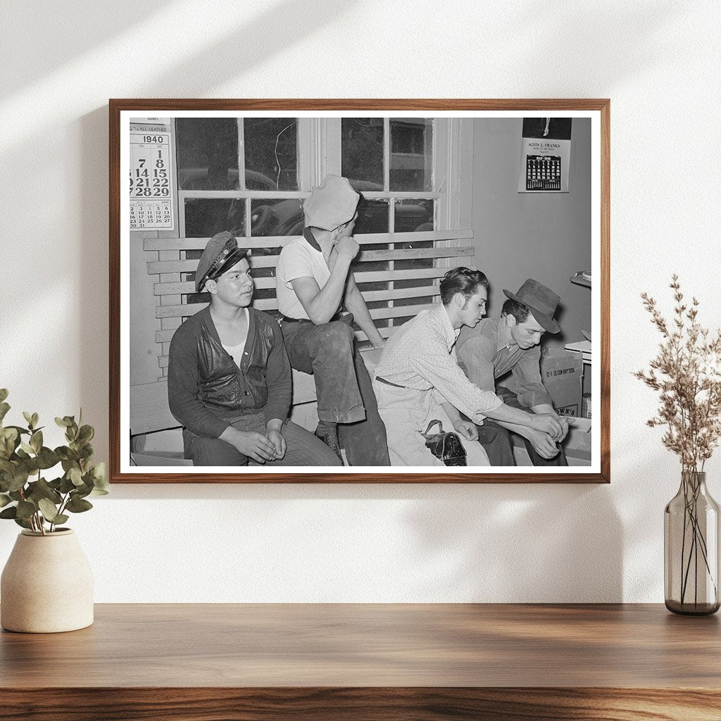 Miners in Commissary Mogollon New Mexico June 1940