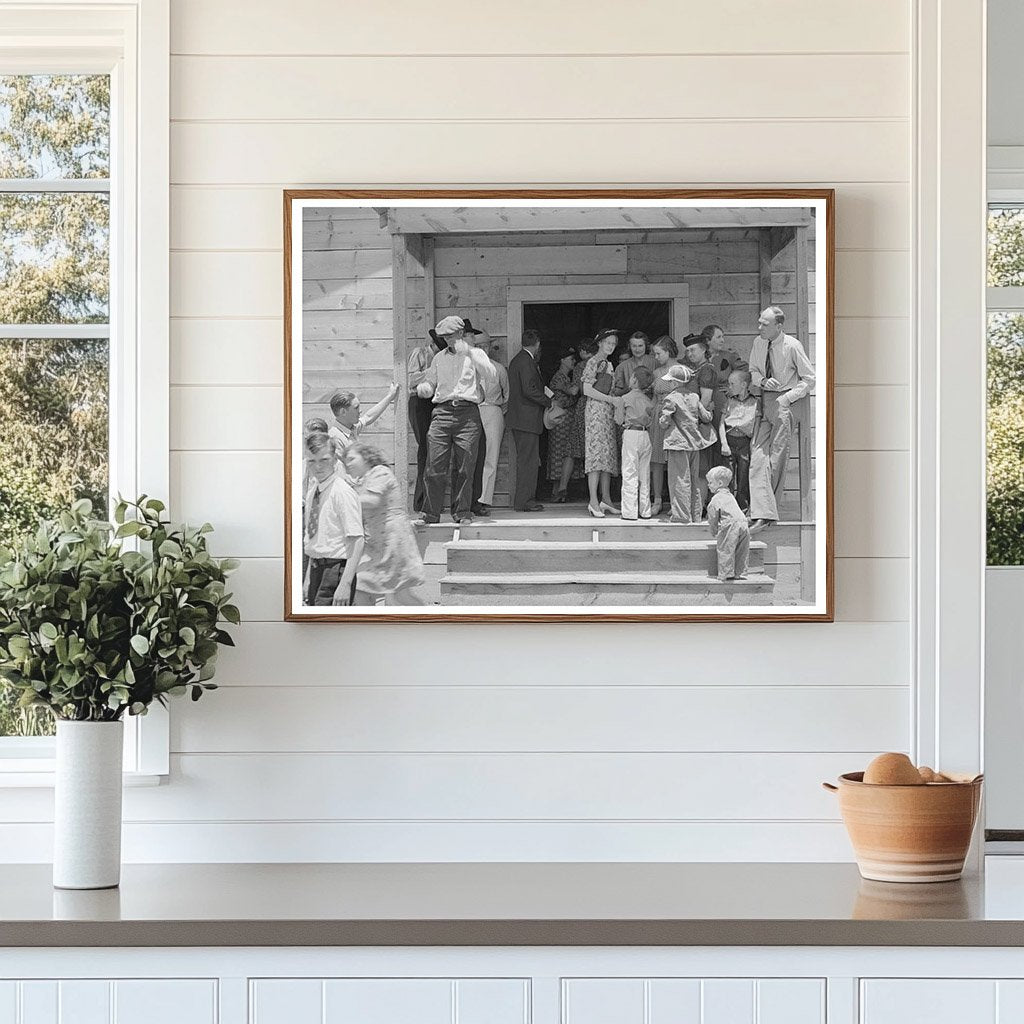 Pie Town New Mexico Community Gathering June 1940