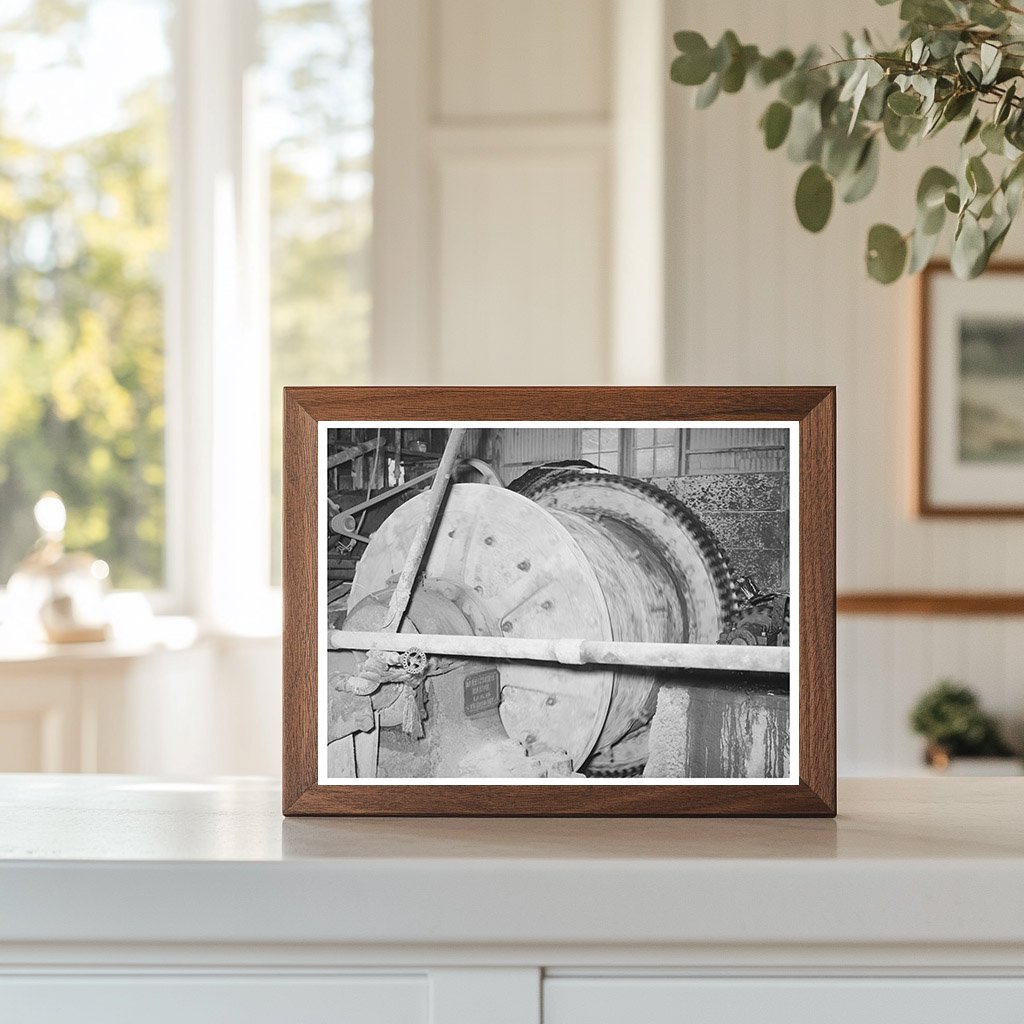 Ball Mill at Gold Mine Mogollon New Mexico June 1940