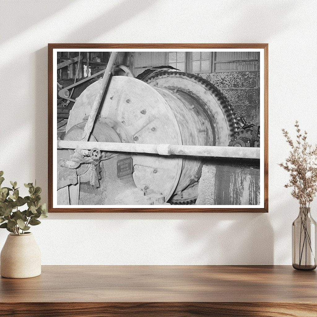 Ball Mill at Gold Mine Mogollon New Mexico June 1940