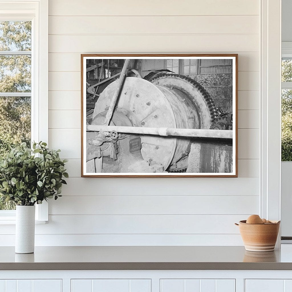 Ball Mill at Gold Mine Mogollon New Mexico June 1940