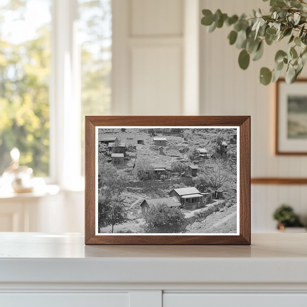 Mogollon New Mexico Mining Community Houses June 1940