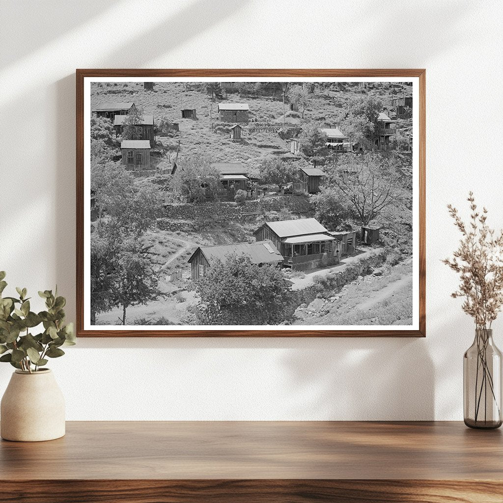 Mogollon New Mexico Mining Community Houses June 1940