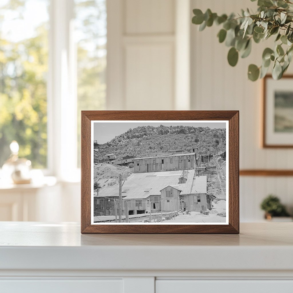 Mill at Gold Mine in Mogollon New Mexico June 1940