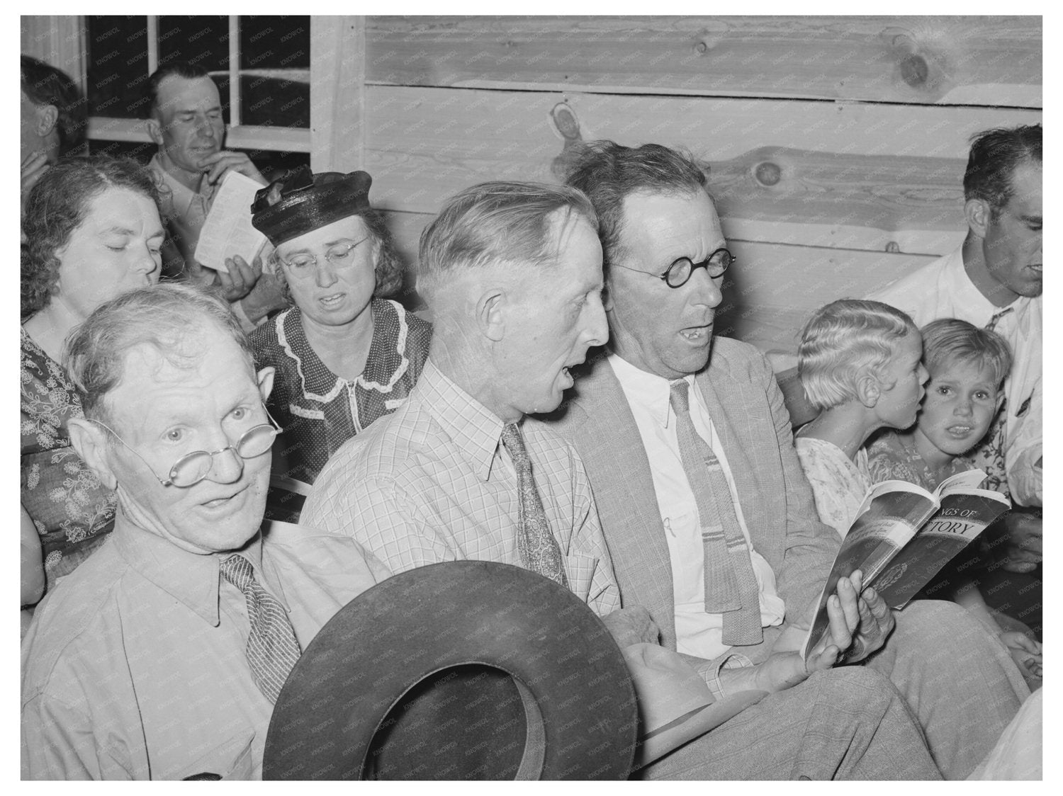 Sing-Along in Pie Town New Mexico June 1940