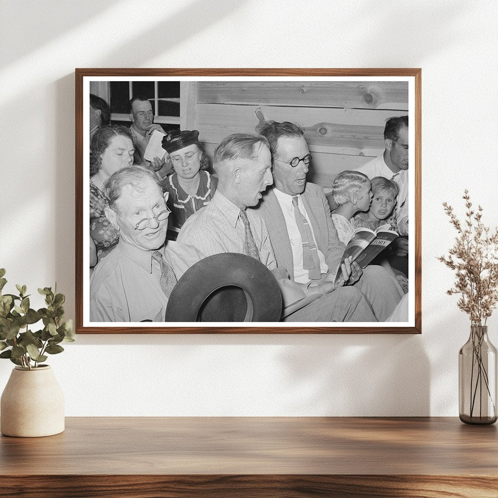 Sing-Along in Pie Town New Mexico June 1940