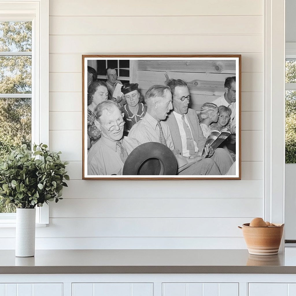 Sing-Along in Pie Town New Mexico June 1940
