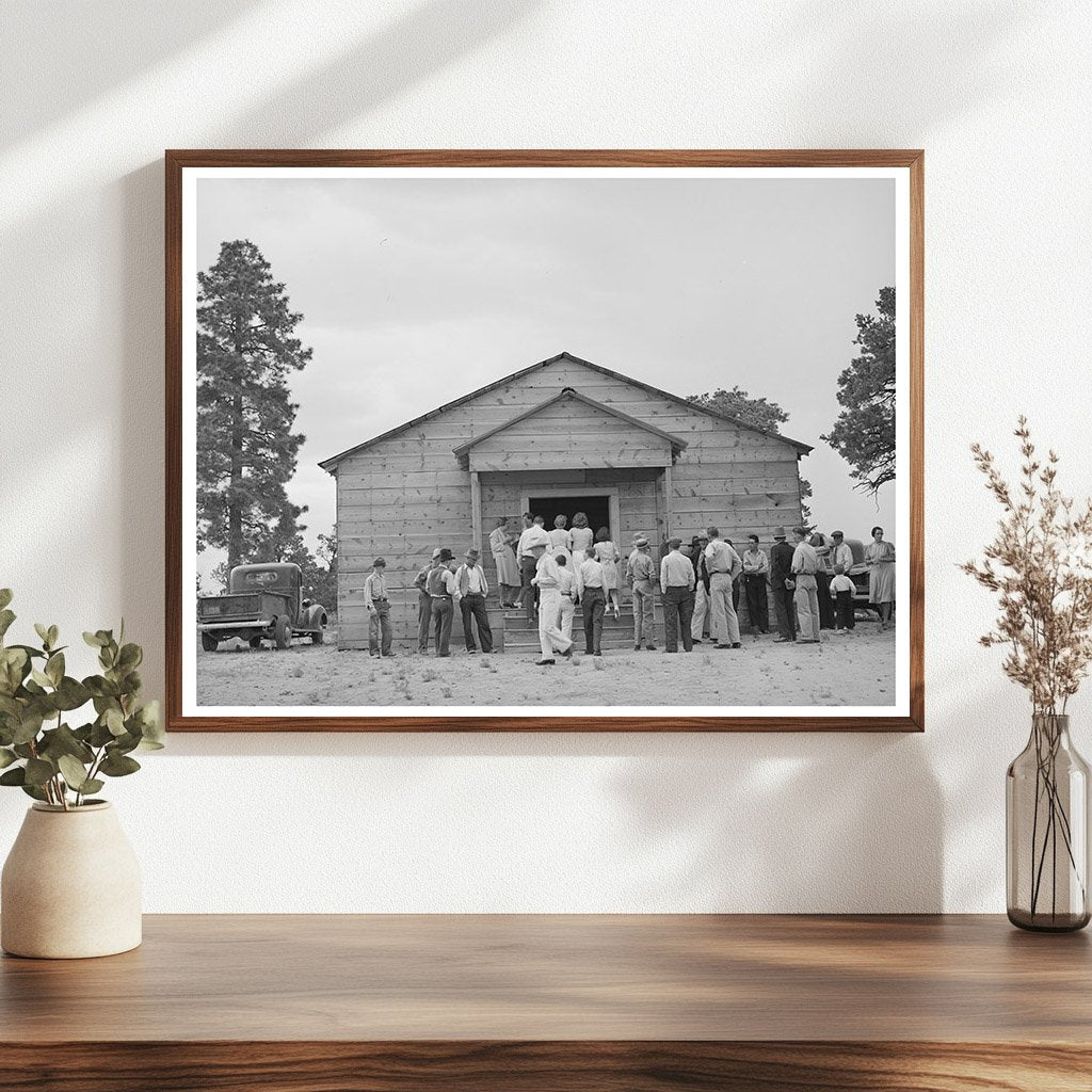 Community Sing in Pie Town New Mexico June 1940