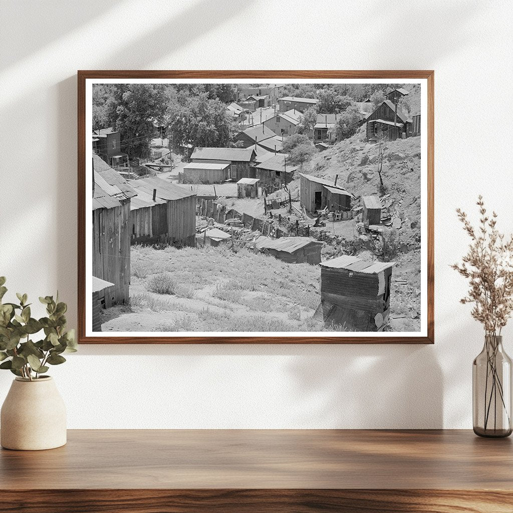 Mogollon New Mexico Miners Homes June 1940