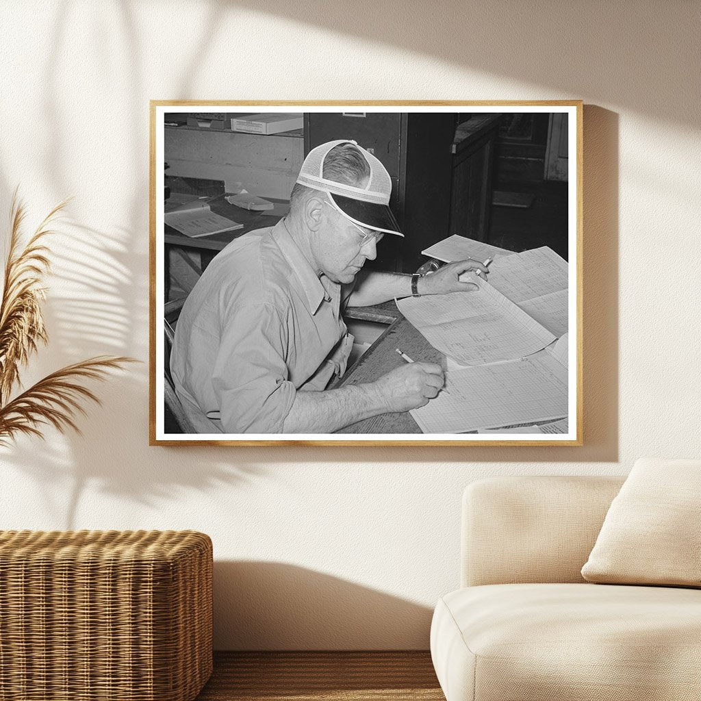 Mogollon New Mexico Gold Mine Chief Clerk June 1940
