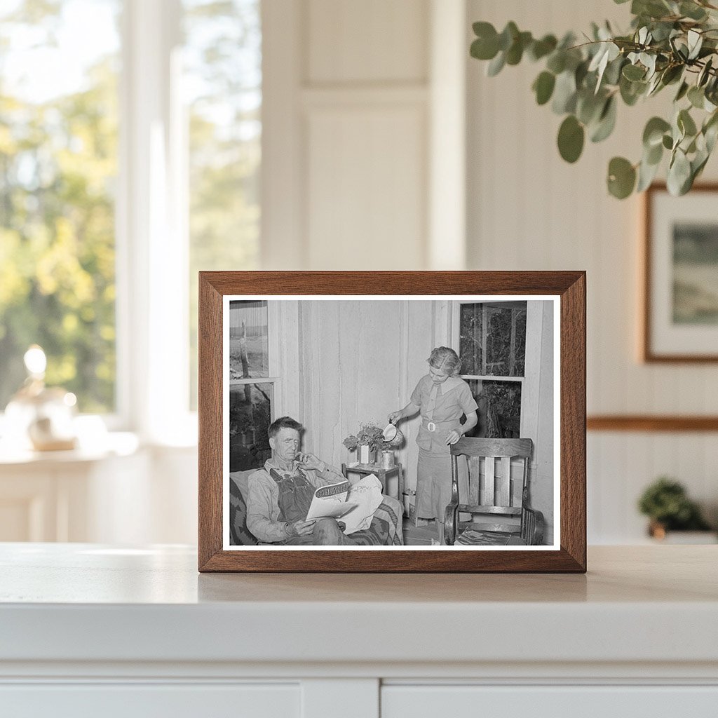 Mr and Mrs Craig in Home Pie Town New Mexico 1940