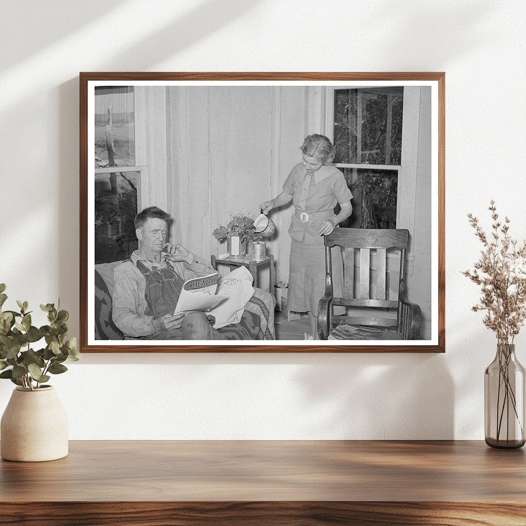 Mr and Mrs Craig in Home Pie Town New Mexico 1940