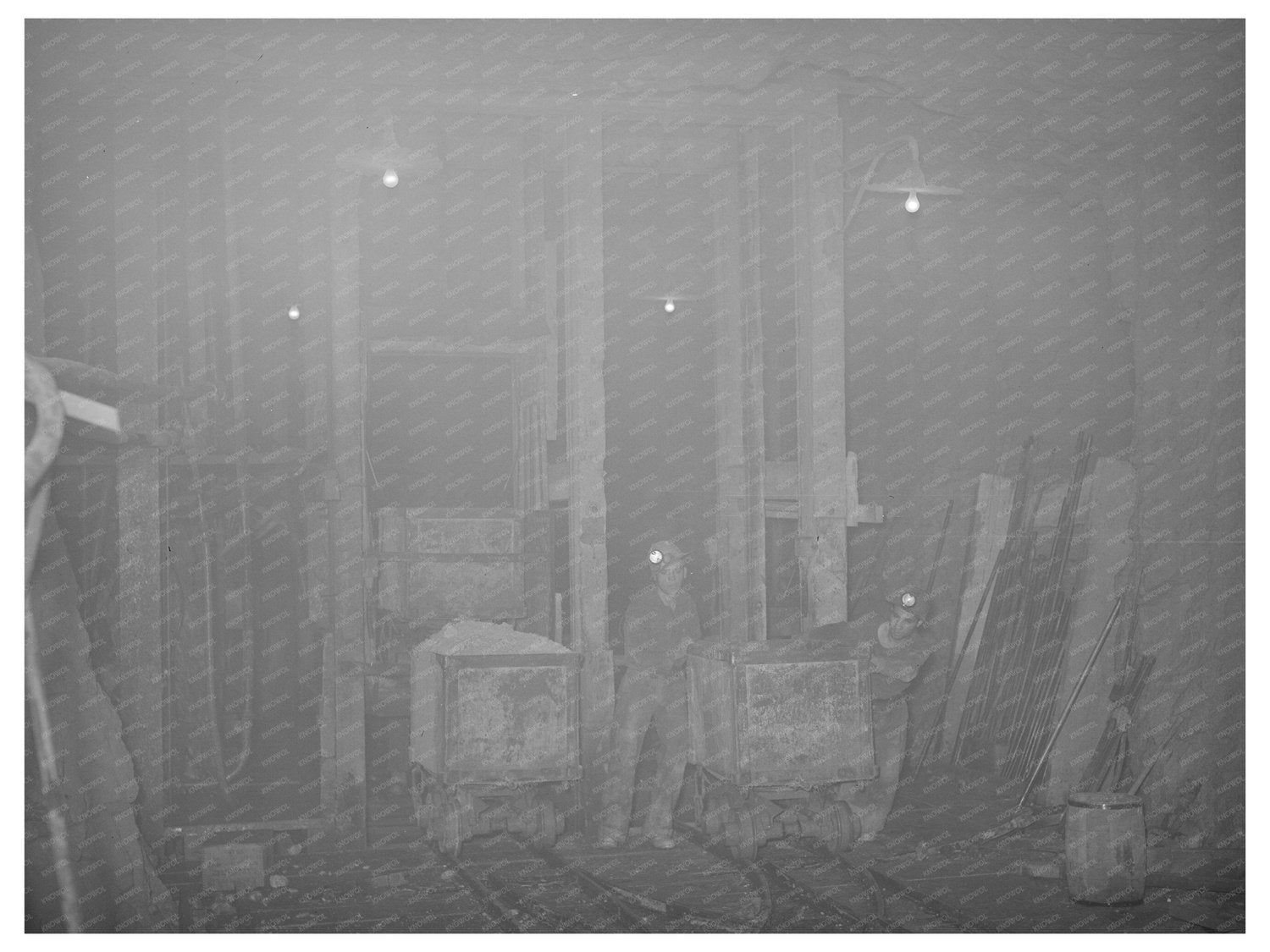 Mogollon New Mexico Mining Workers June 1940