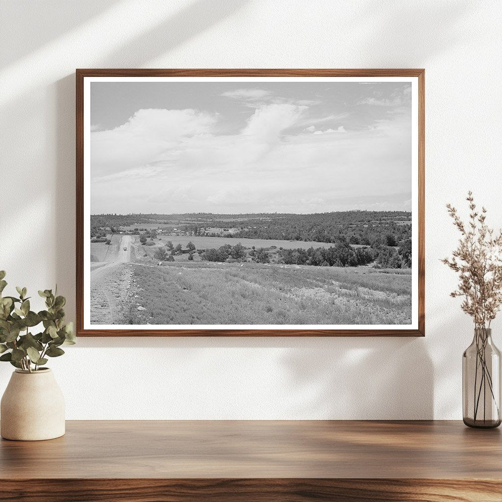 Chilili Farming Landscape Bernalillo County New Mexico 1940
