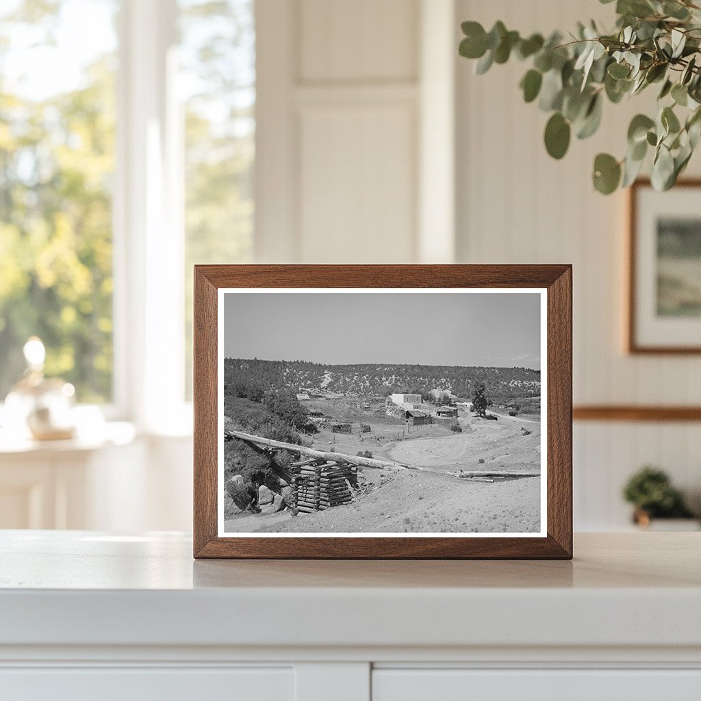 Irrigation at Spanish-American Farm Trampas New Mexico 1940