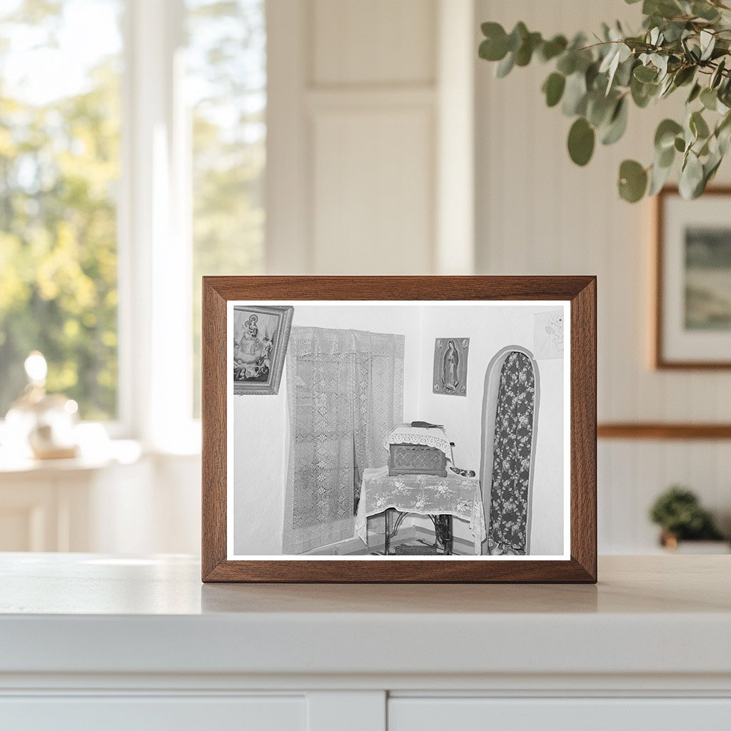 Spanish-American Farmers Home in Chamisal New Mexico 1940