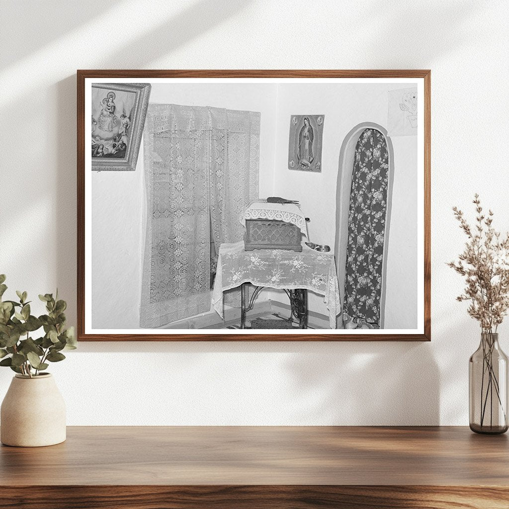 Spanish-American Farmers Home in Chamisal New Mexico 1940