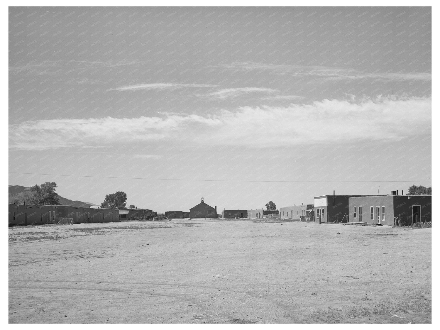 Garcia Colorado Houses Main Square July 1940