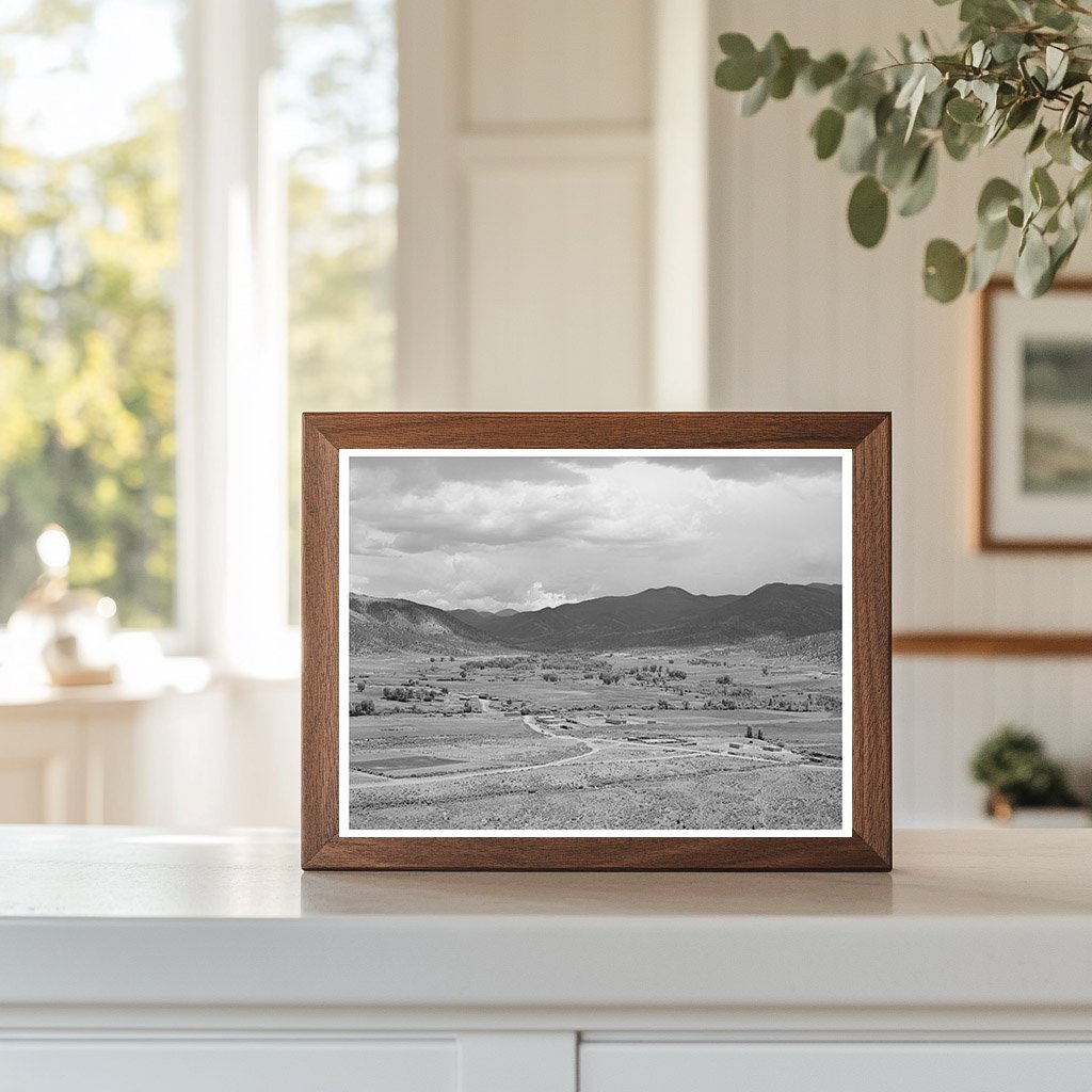 Rio Costilla Valley Amalia New Mexico July 1940 Photo