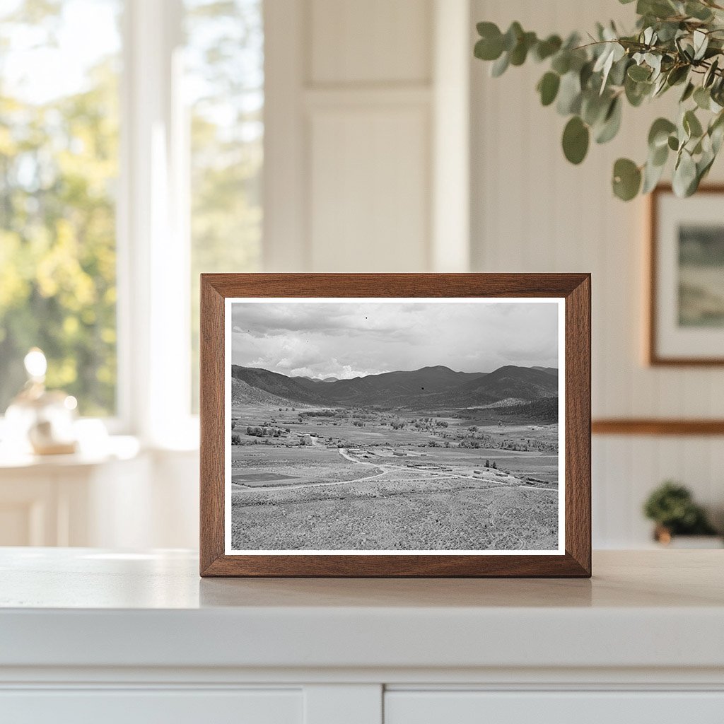 Irrigated Farmland in Rio Costilla Amalia New Mexico 1940