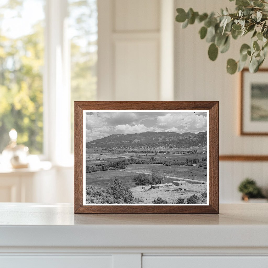 Vintage Farmstead of Spanish-American Farmer 1940