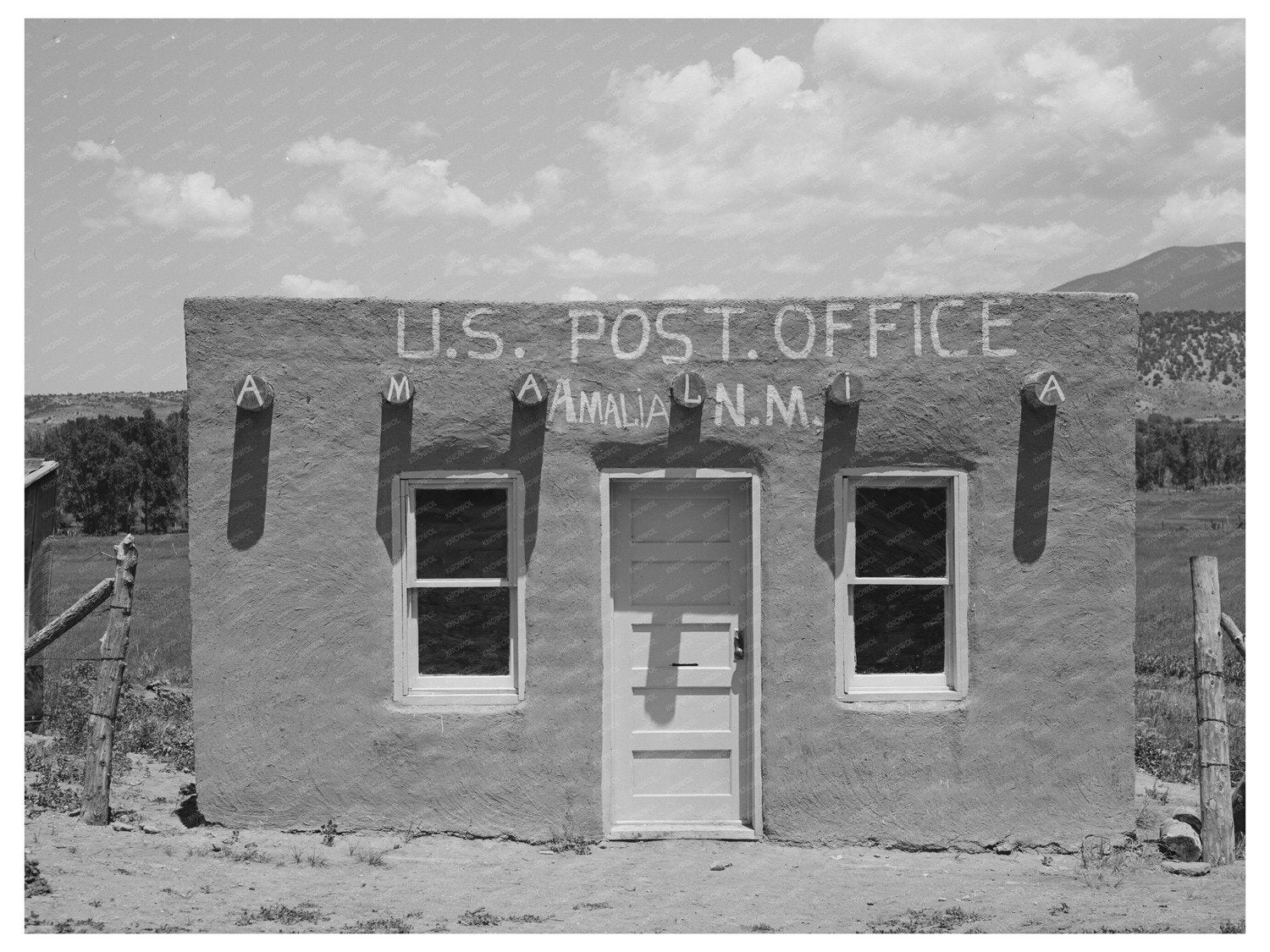 Amalia New Mexico Post Office July 1940