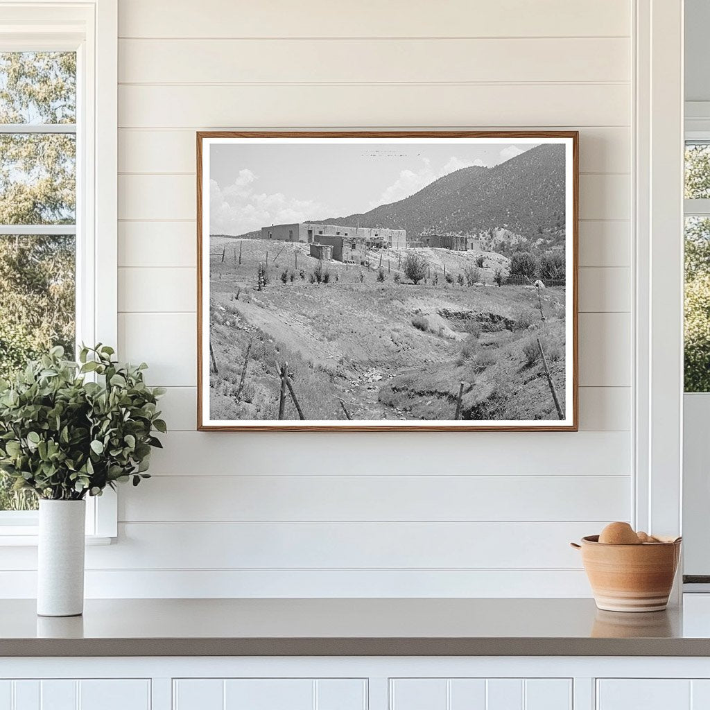 Spanish-American Farmstead in Amalia New Mexico 1940