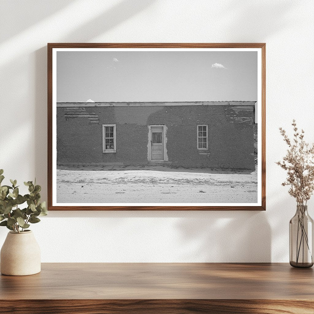 Spanish-American House in Penasco New Mexico 1940