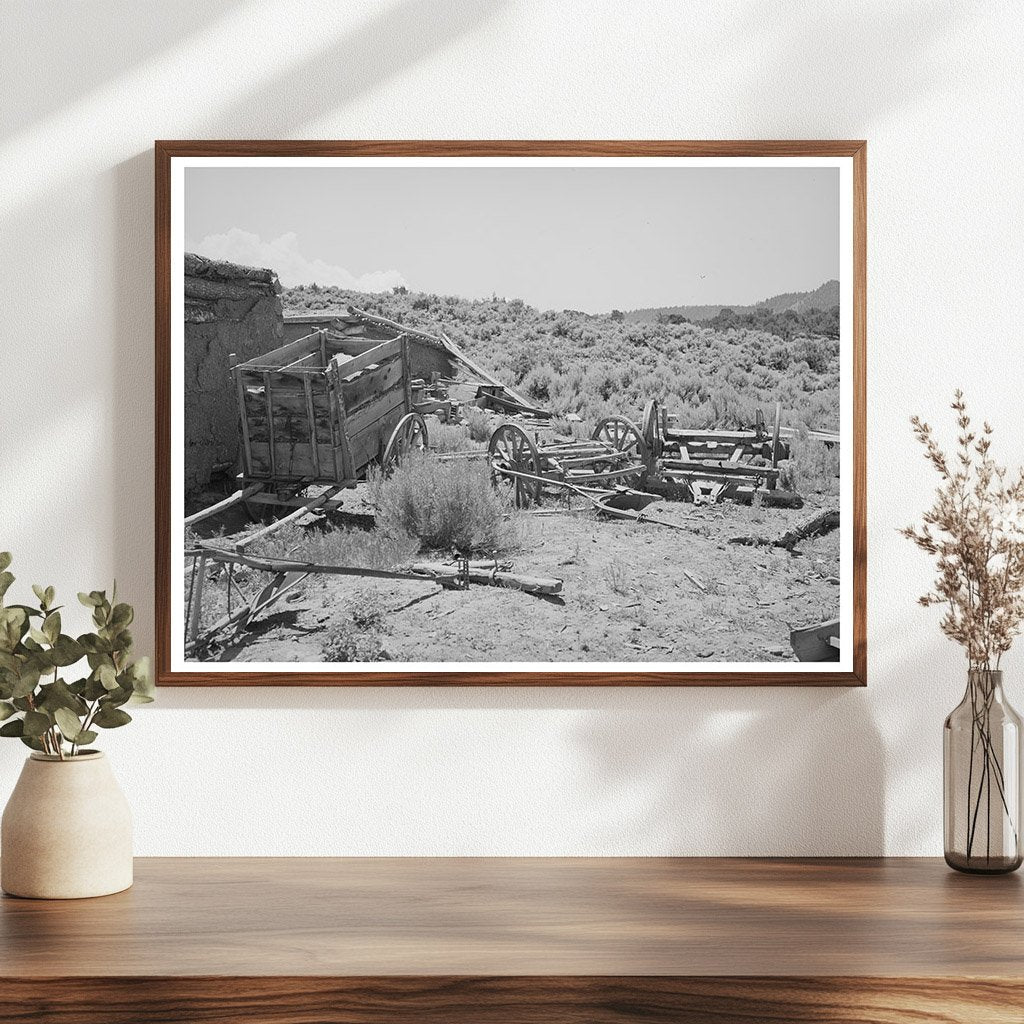 Spanish-American Farmer Equipment Amalia New Mexico 1940