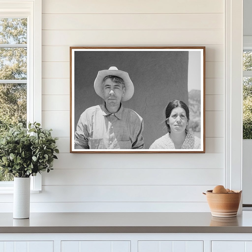 Spanish-American Farmers in Amalia New Mexico 1940