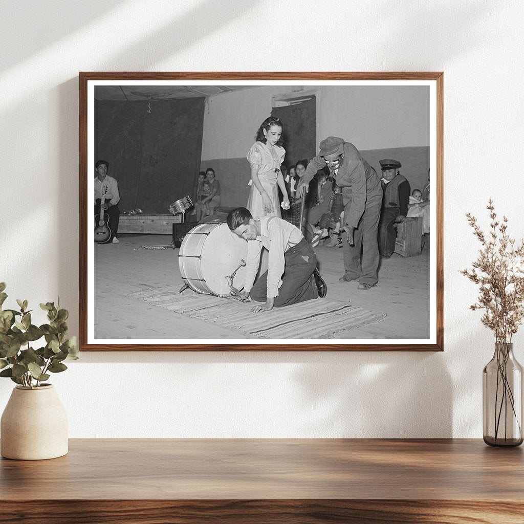 Spanish-American Show Performance Penasco New Mexico 1940