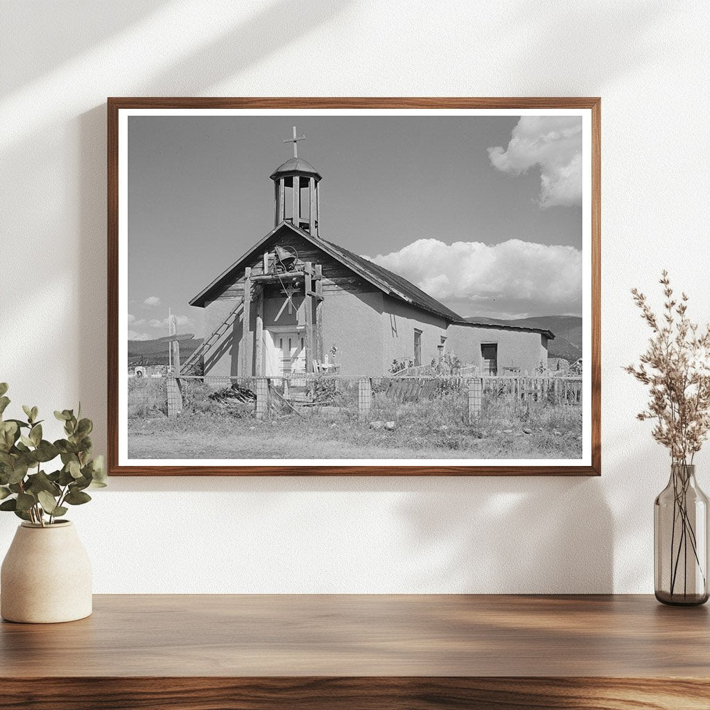 Llano de San Juan Catholic Church New Mexico 1940