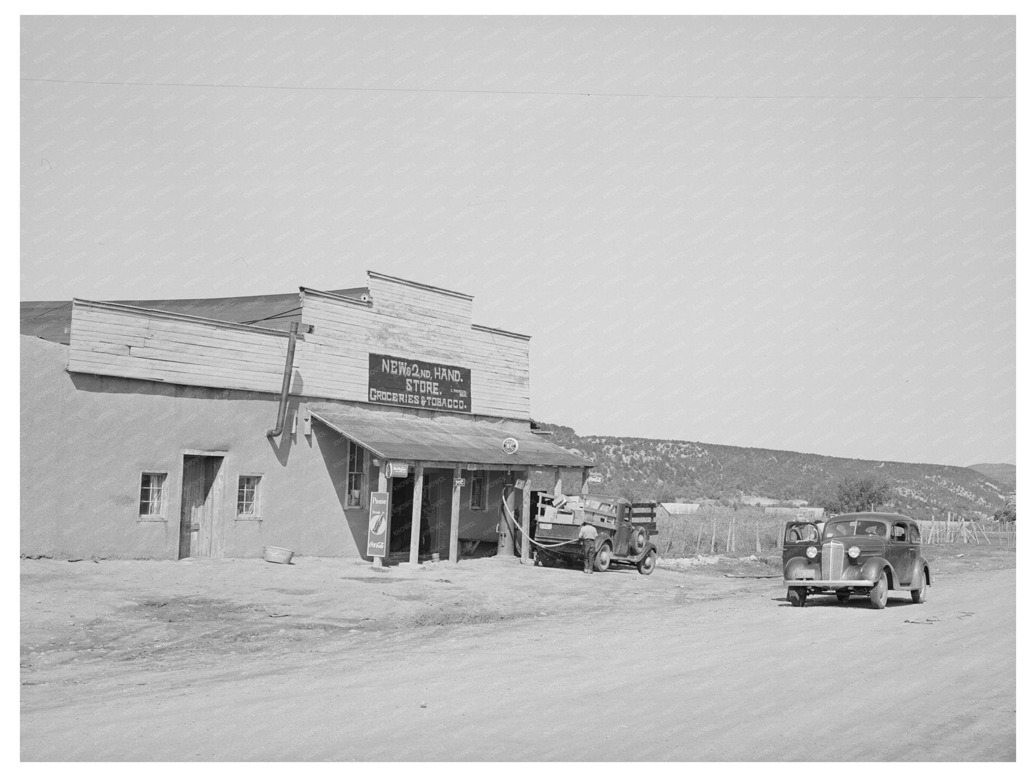 Vintage Store in Penasco New Mexico July 1940