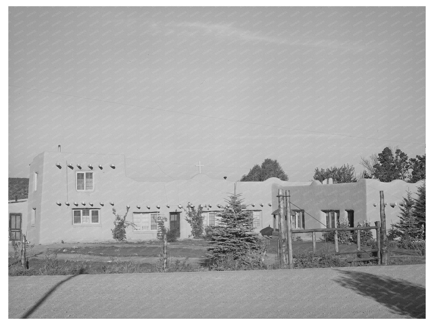 Catholic Sisters Home in Penasco New Mexico 1940