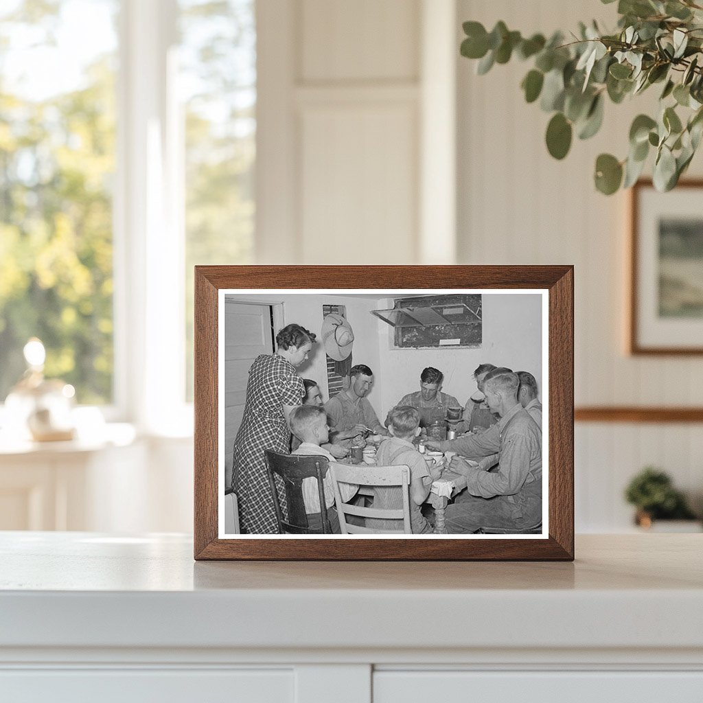 Mormon Farmers Noonday Dinner Box Elder County 1940
