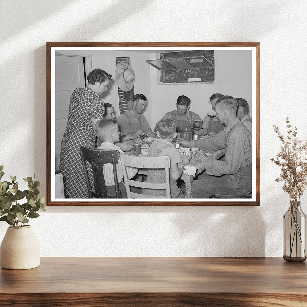 Mormon Farmers Noonday Dinner Box Elder County 1940