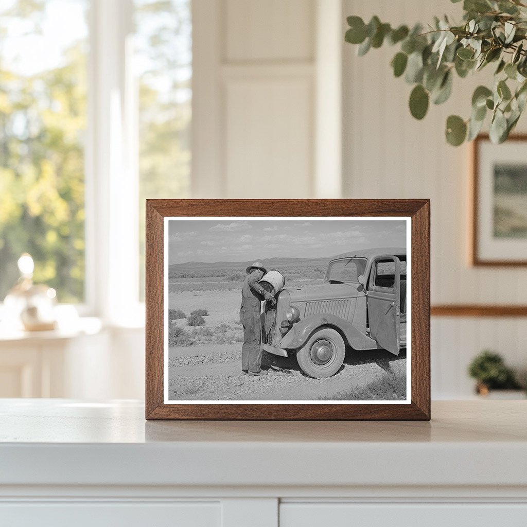 Box Elder County Utah Rural Scene August 1940 Image