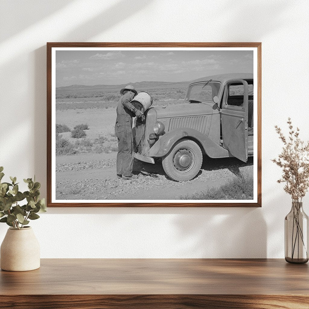 Box Elder County Utah Rural Scene August 1940 Image