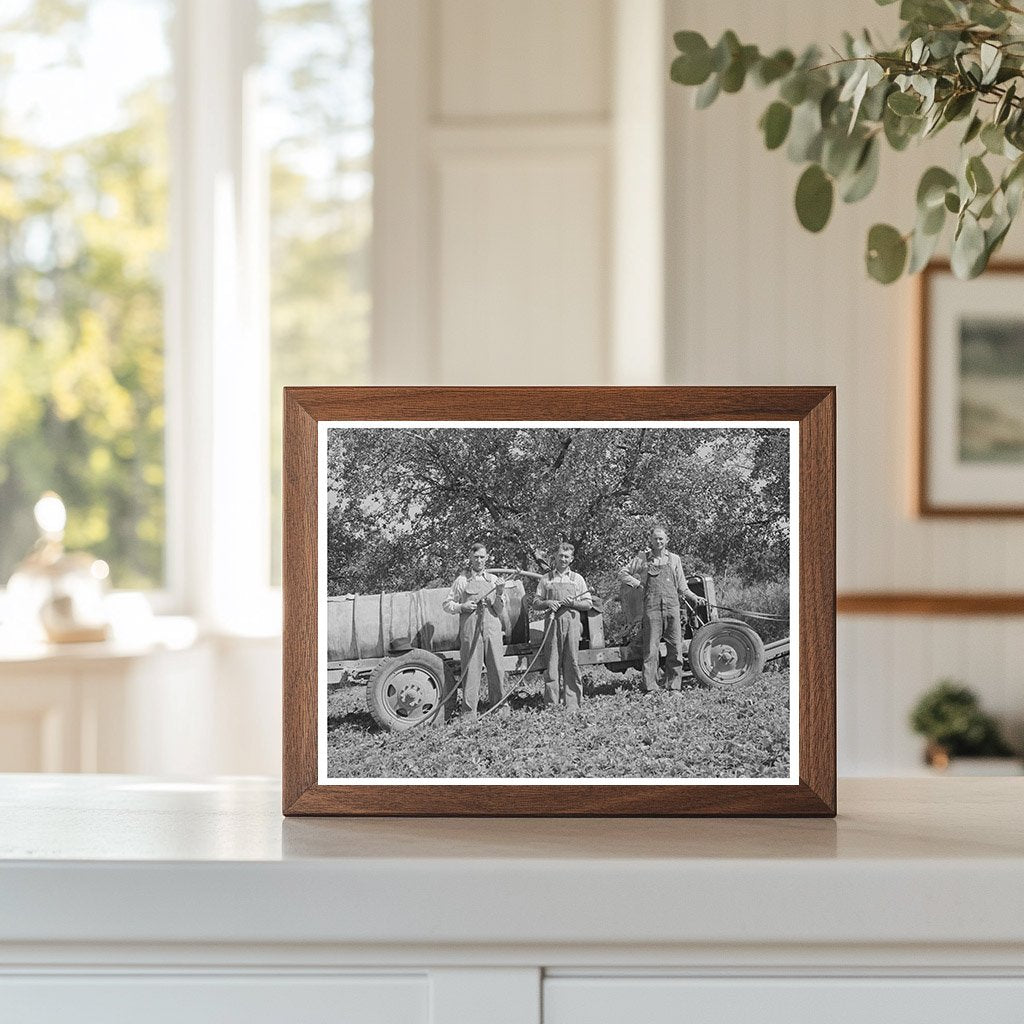 Farm Security Administration Cooperative Sprayer Utah 1940