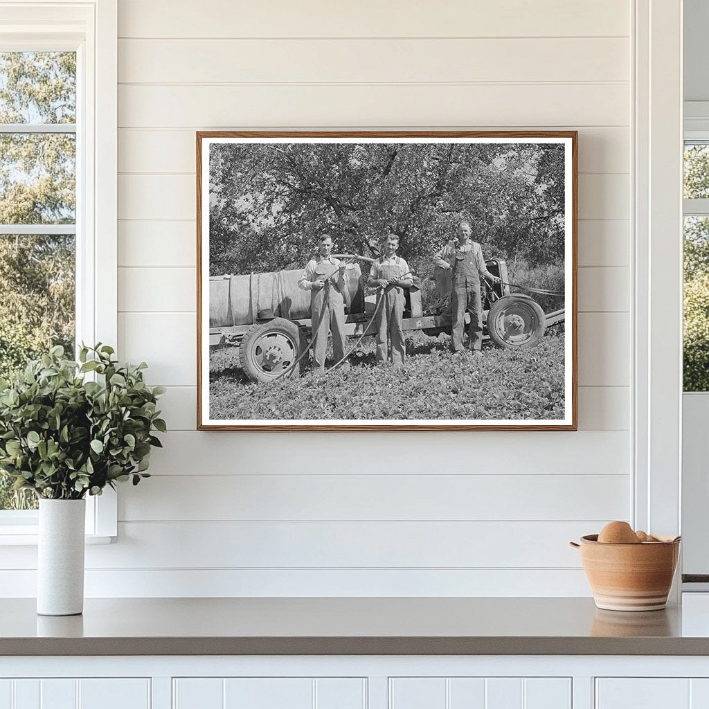 Farm Security Administration Cooperative Sprayer Utah 1940