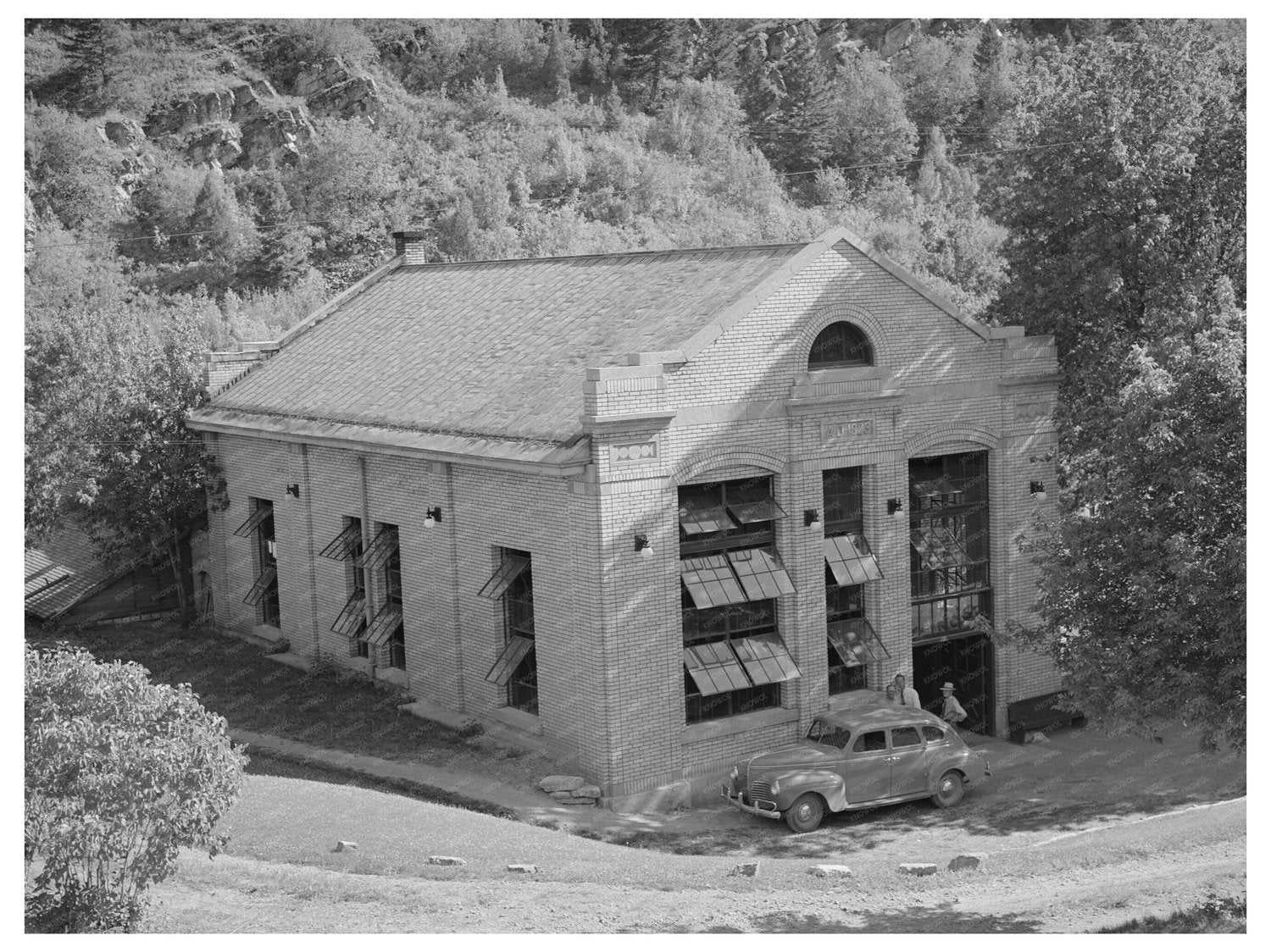 Hydroelectric Power Plant Logan City Utah 1940